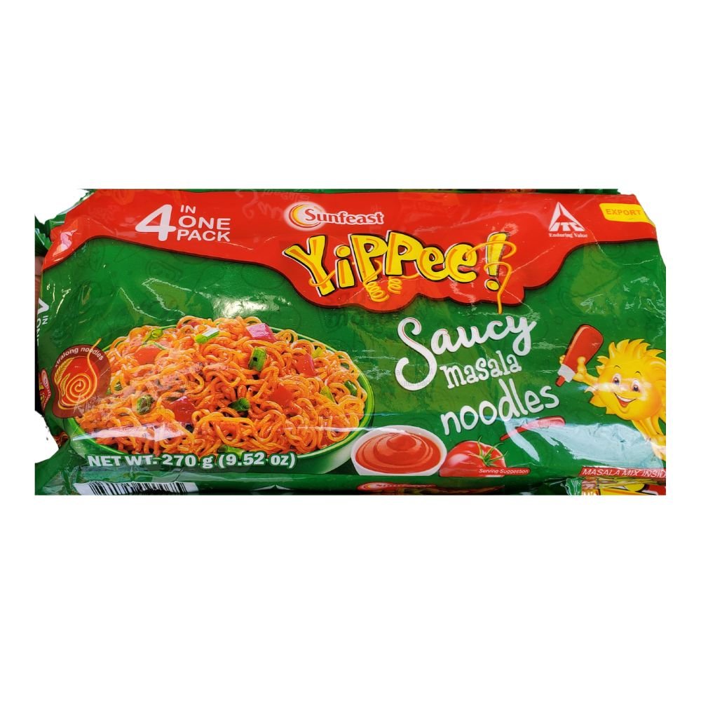 Yippee Saucy Masala Noodles 270g - Soup & Noodles | Desimart