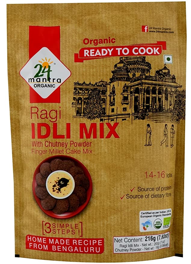 24 Mantra Organic Ragi Idli Mix - Grocery | Desimart