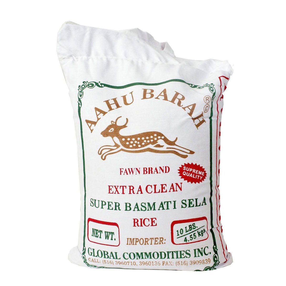 Aahu Barah Basmati Sella Rice 10 lb - Rice | Desimart