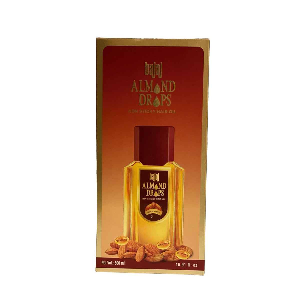 Bajaj Almond Drops Non Sticky Hair Oil - Singh Cart