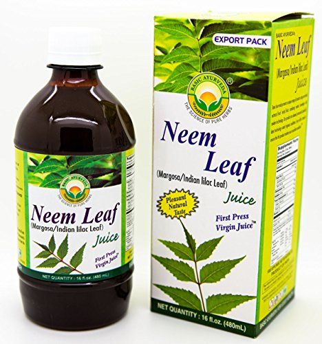 Basic Ayurveda Neem Leaf Juice 480ml - Juice | Desimart