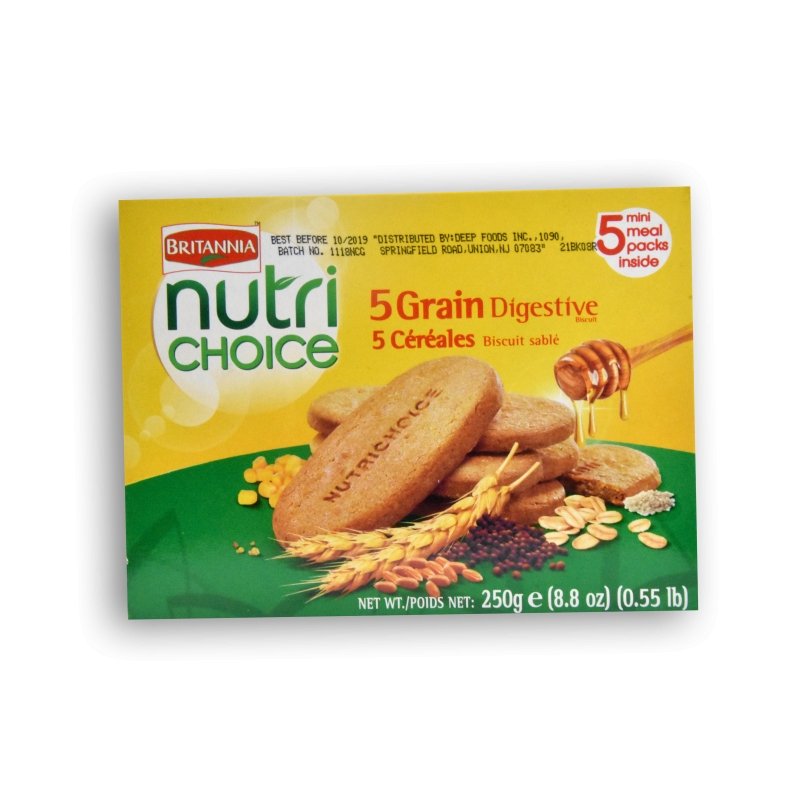 Britannia Nutri Choice Digestive Biscuit 250g - Cookies & snacks | Desimart