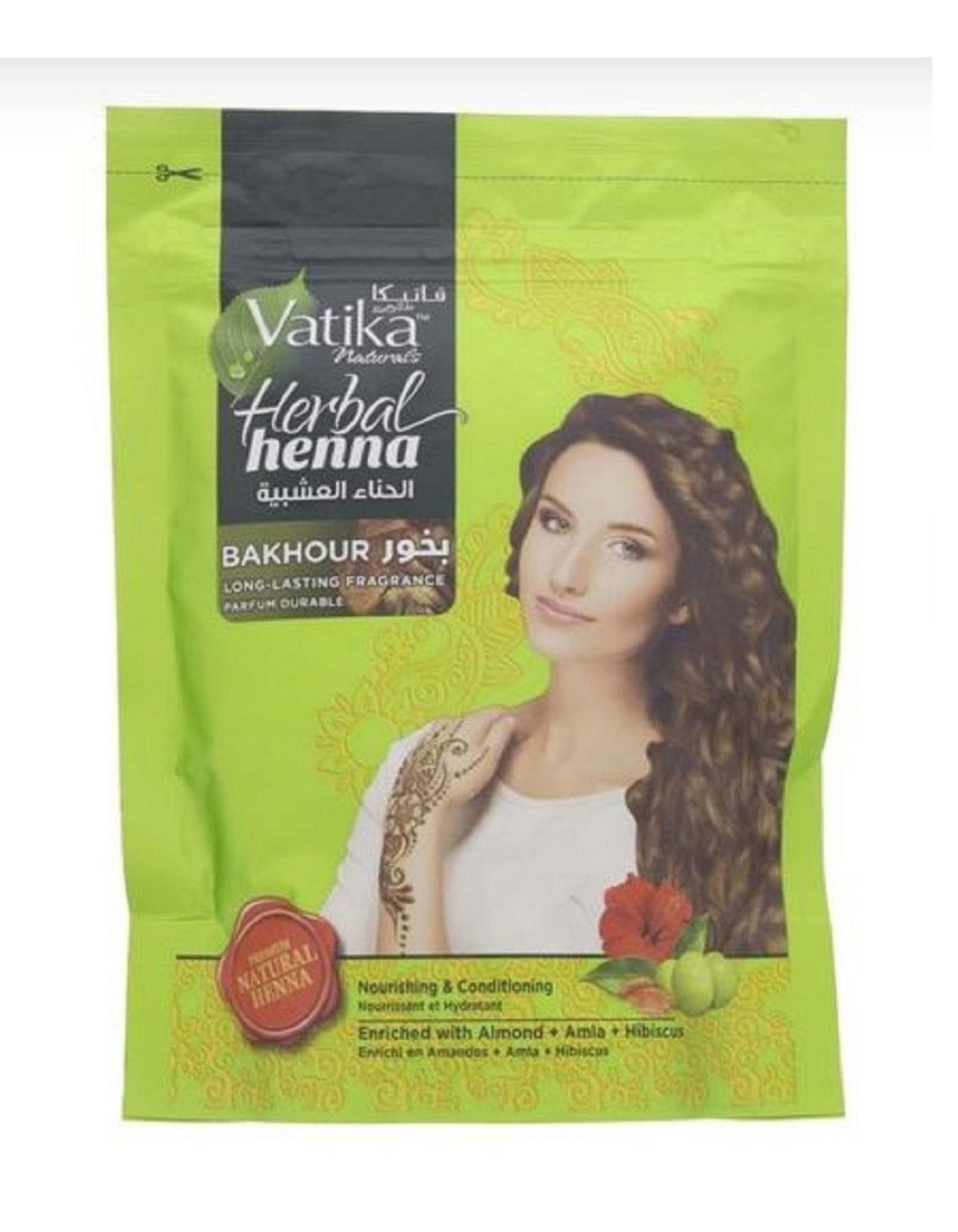 Dabur Vatika Herbal Henna With Fragrant Bakhour 200g - Hair Care | Desimart