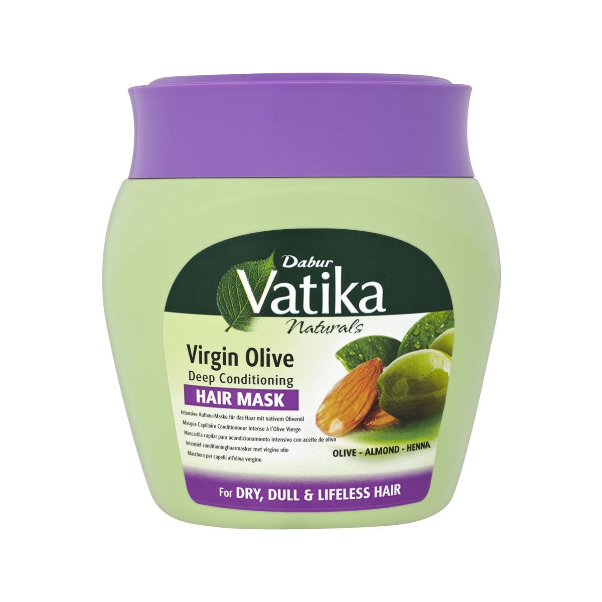Dabur Vatika Virgin Olive Deep Conditioning Hair Mask 500g - Hair Care | Desimart