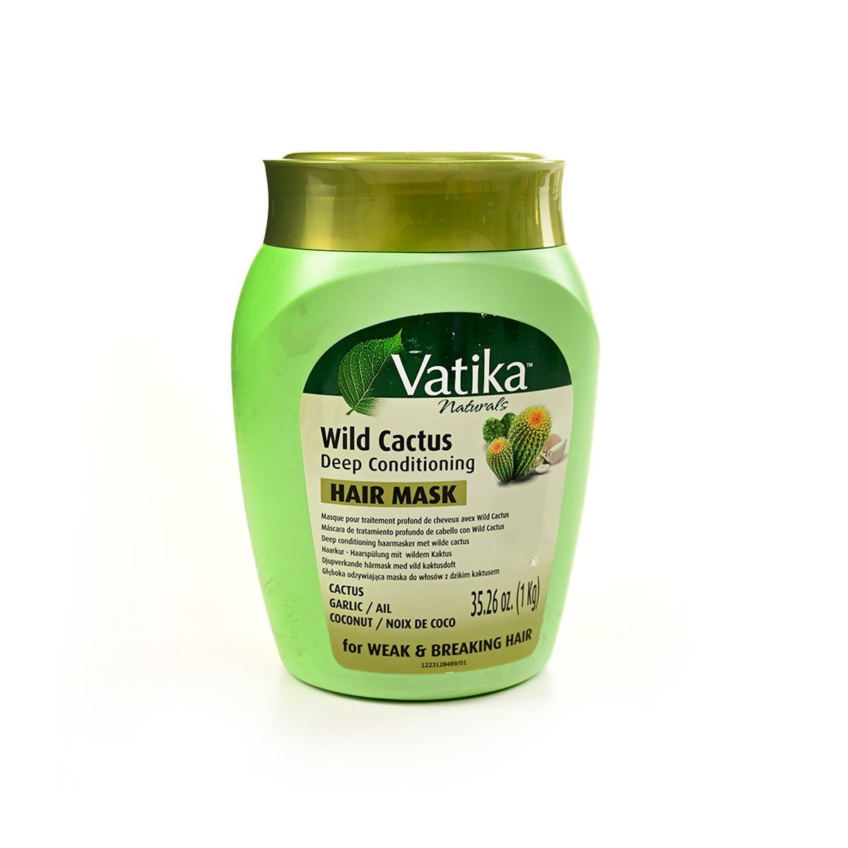 Dabur Vatika Wild Cactus Deep Conditioning Hair Mask 1kg (Pack Of 2) - Hair Care | Desimart