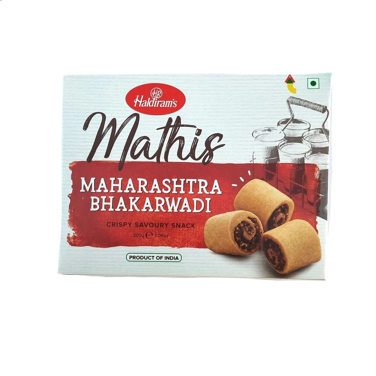 Haldiram's Mathis Maharashtra Bhakarwadi 200g - Namkeen & Savoury Snacks | Desimart