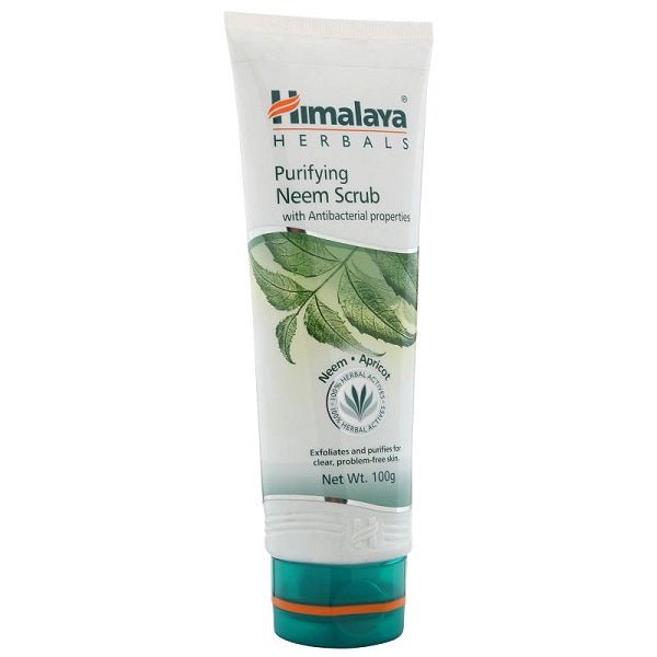 Himalaya Purifying Neem Scrub With Neem Apricot 100g - Face Wash | Desimart