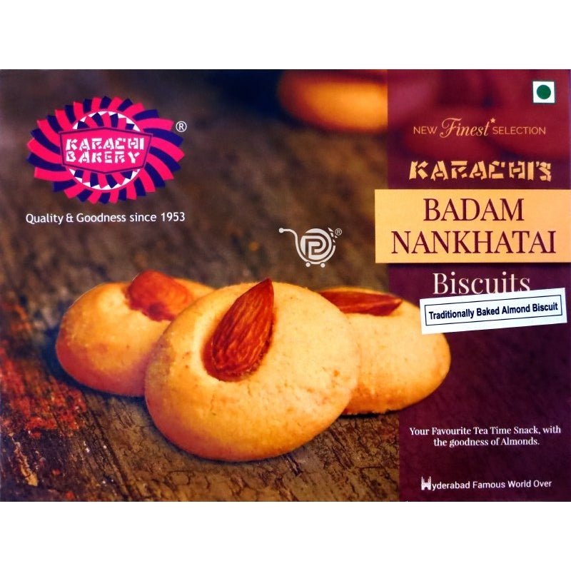 Karachi Bakery Badam Nankhatai Biscuits 250g - Cookies & snacks | Desimart