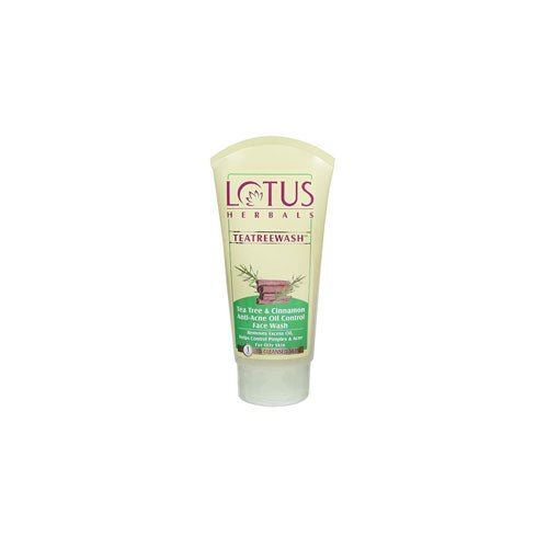 Lotus Herbals TEATREEWASH Anti-Acne Oil Control - Face Wash | Desimart