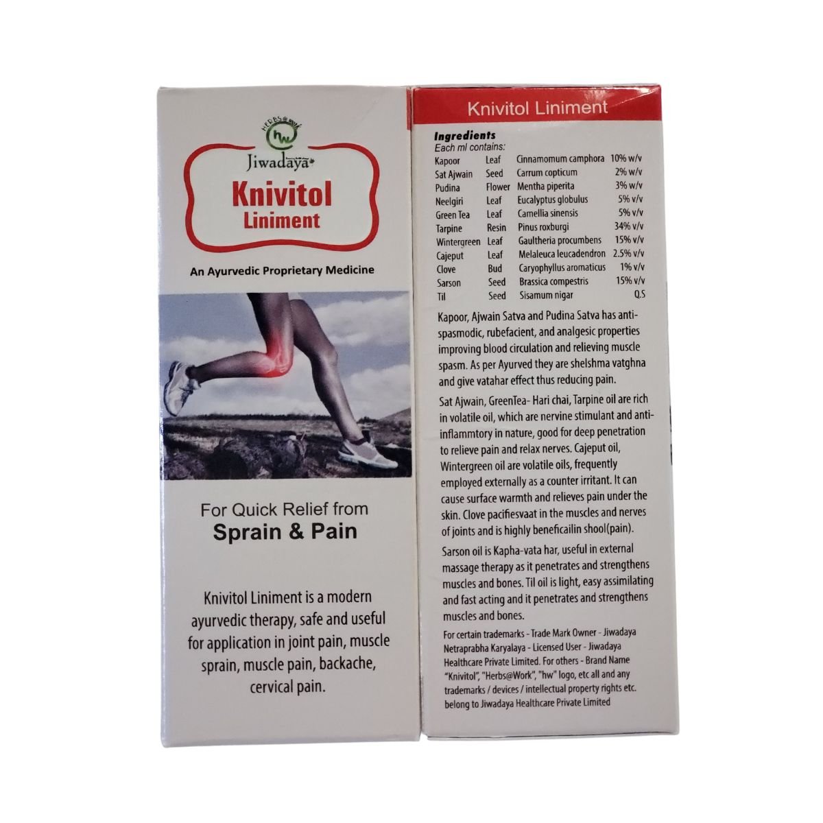 Madhivala Liniment Pain Reliever And Soothing Agent Ayurvedic 90ml - Singh Cart