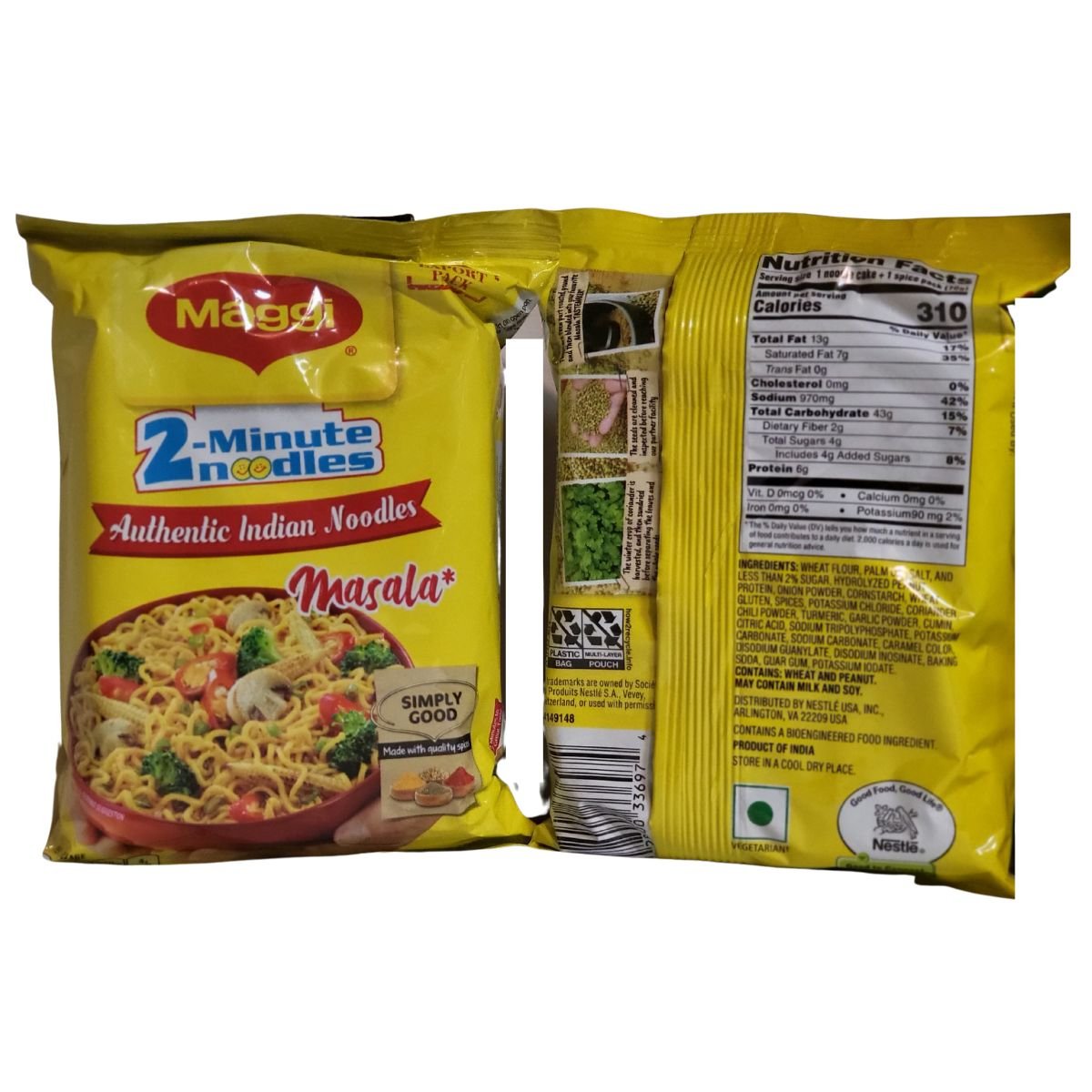 Maggi Noodles 2-minutes Masala Noodles 70g - Soup & Noodles | Desimart