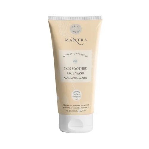 Mantra Authentic Ayurveda Skin Soother Face Wash Cucumber & Aloe 50g - Face Care | Desimart