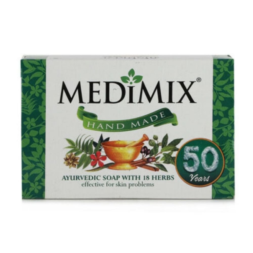 Medimix Hand Made Bath Soap With 18 Herbs 125g - Soap & Detergent | Desimart