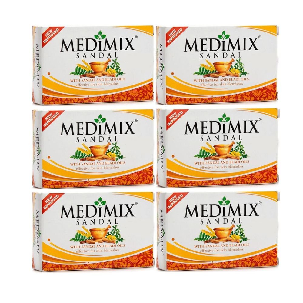 Medimix Sandal Bath Soap With Sandal And Eladi Oils 125g - Singh Cart