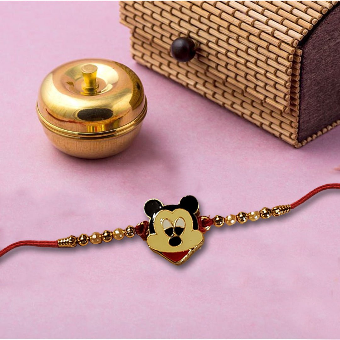 Mickey Mouse Rakhi For Kids - Rakhi | Desimart