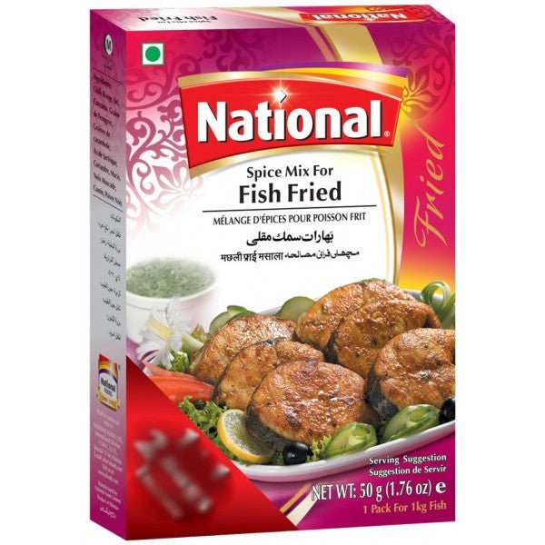 National Spice Mix For Fish Fried 50g/100g - Spices | Desimart