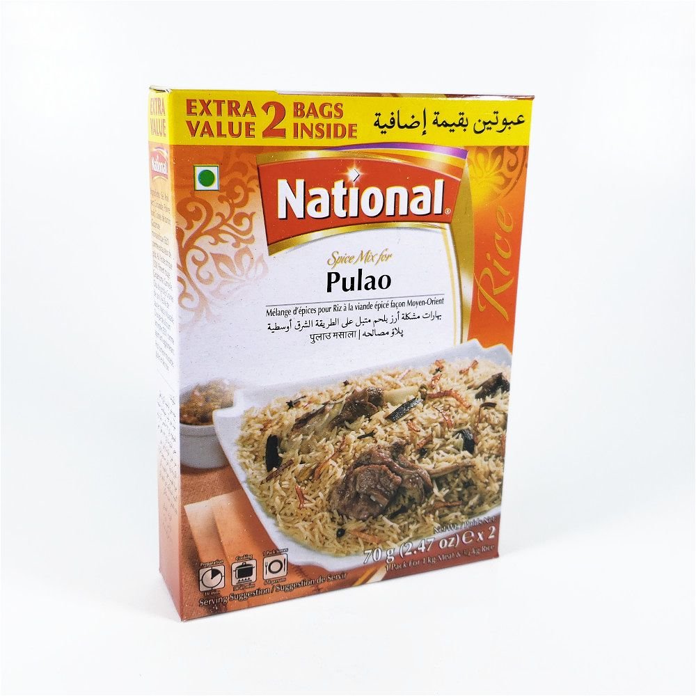 National Spice Mix For Pulao 70g - Spices | Desimart