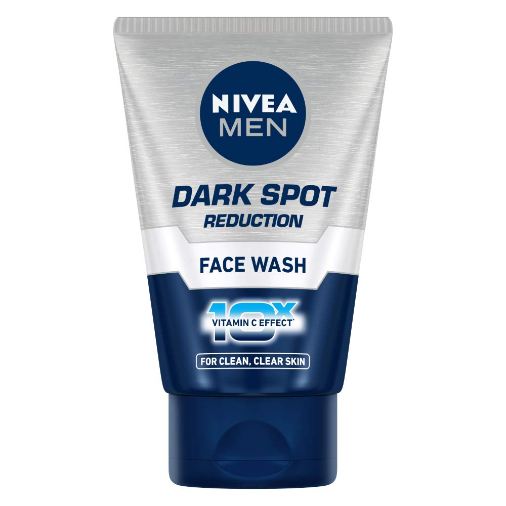 Nivea Men Dark Spot Reduction Face Wash 10X Vitamin C Effect 100g - Face Care | Desimart