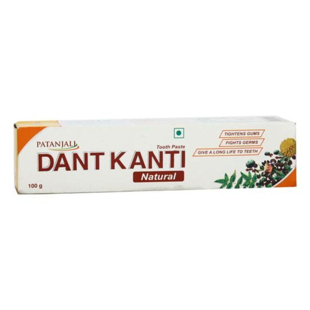 Patanjali Dant Kanti Toothpaste Natural 100g - Oral care | Desimart