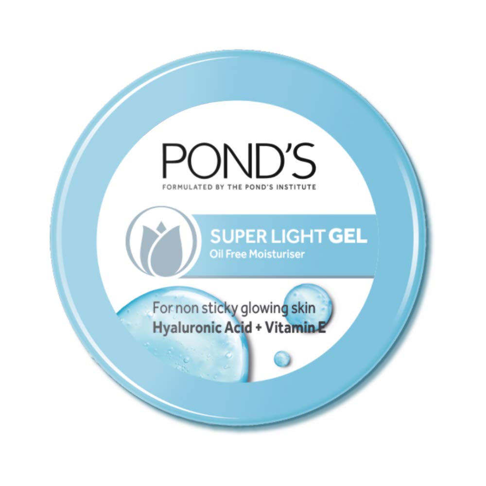 Ponds Super Light Gel For Non Sticky Glowing Skin With Vitamin E 147g - Face Care | Desimart