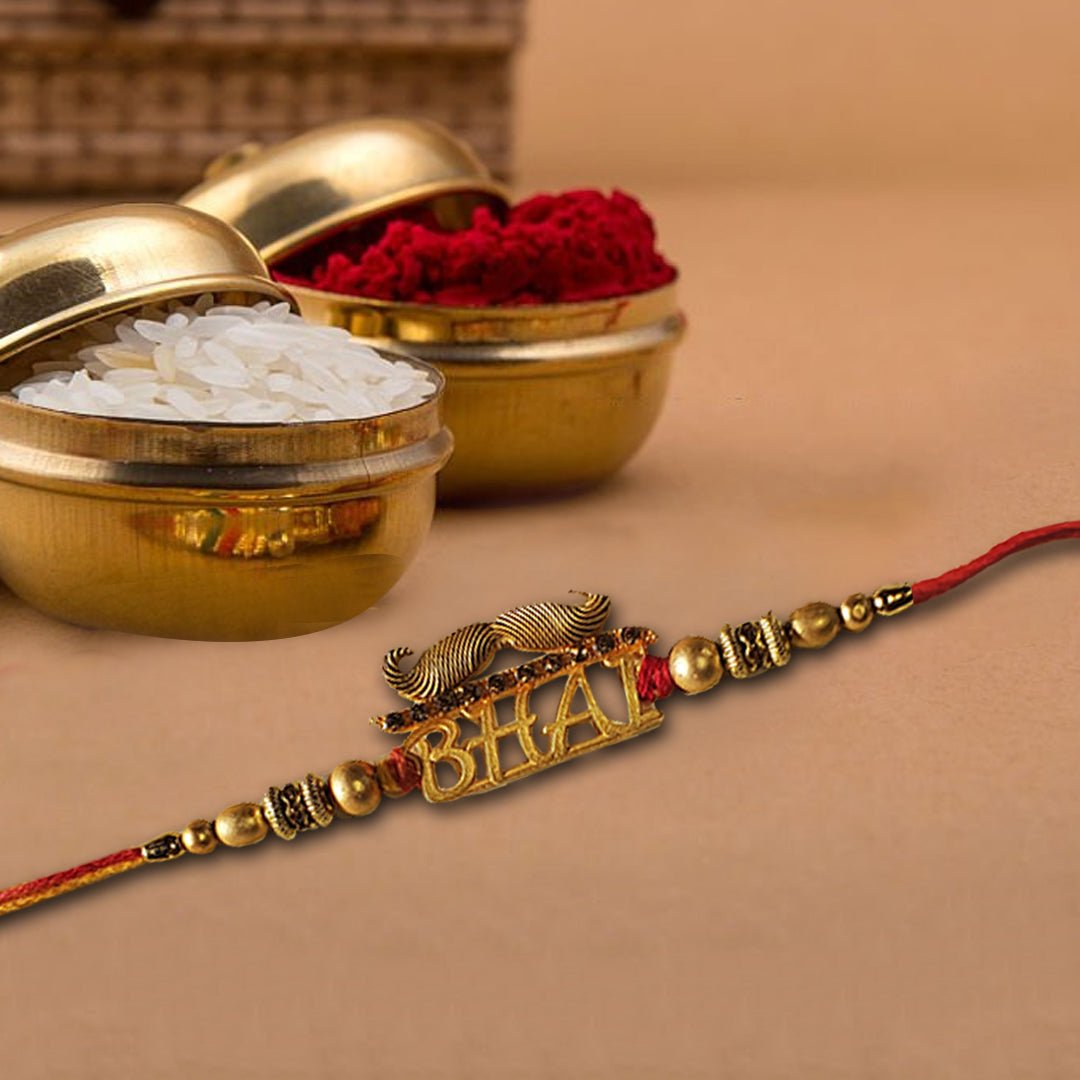 Rakhi For Bhai With Mustaches - Rakhi | Desimart
