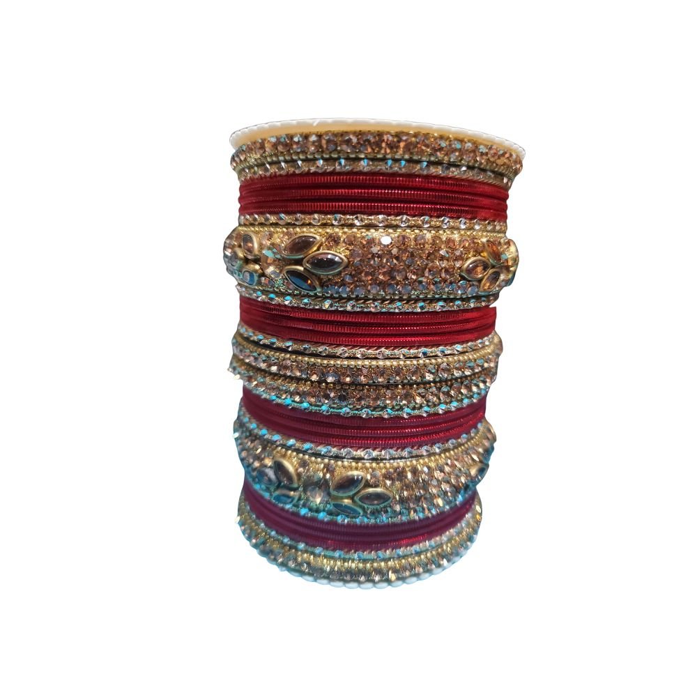 Beautiful Red Bangles For All The Occasions - Ceremonial Clothing & Accessories | Desimart