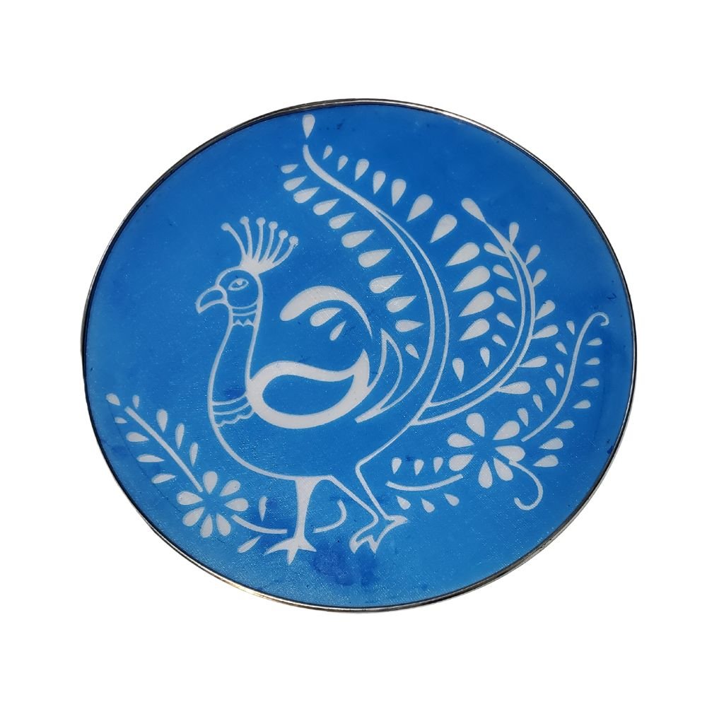 Resuable Flower Rangoli Stencils Steel Net 12 Inch - Desimart