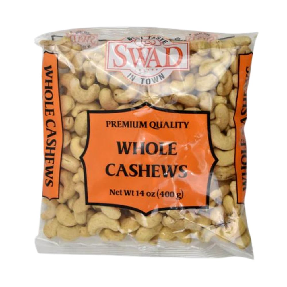 Swad Whole Cashews Premium Quality 400g (14oz) - Dry Fruits | Desimart