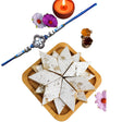 Butterfly Rakhi Blue Thread - Rakhi | Desimart