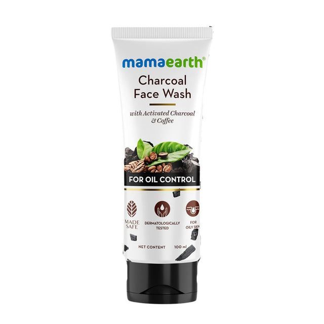 Mamaearth Charcoal face Wash For Oil Control 100ml - Desimart