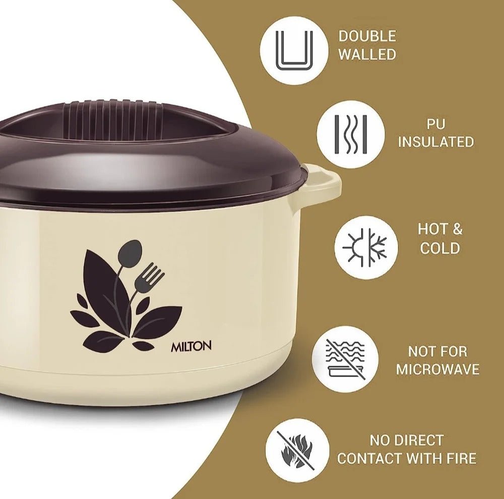 Milton Thermoware Insulate Casserole Medium Size Orchid 3000 - utencils | Desimart