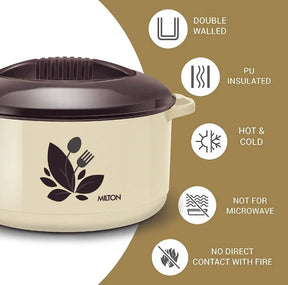 Milton Thermoware Insulate Casserole Medium Size Orchid 3000 - utencils | Desimart