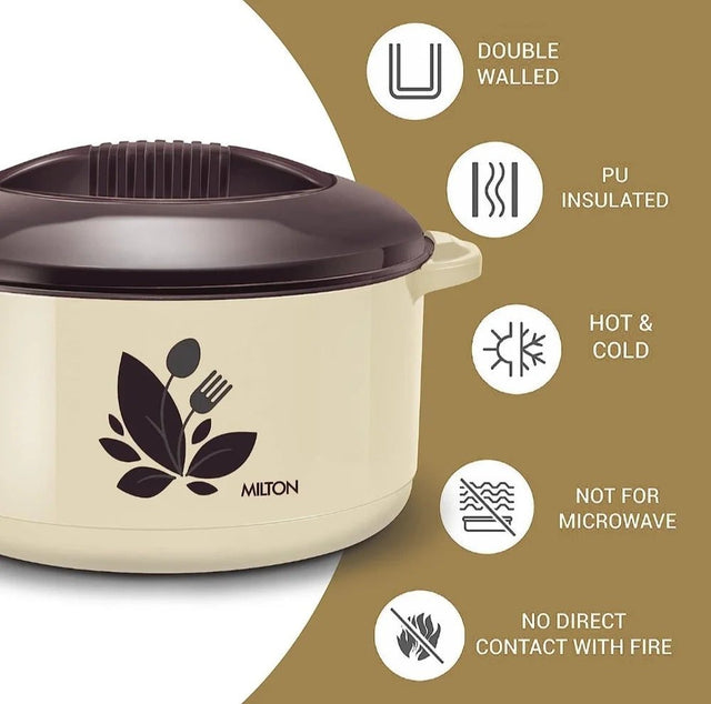 Milton Thermoware Insulate Casserole Medium Size Orchid 3000 - utencils | Desimart