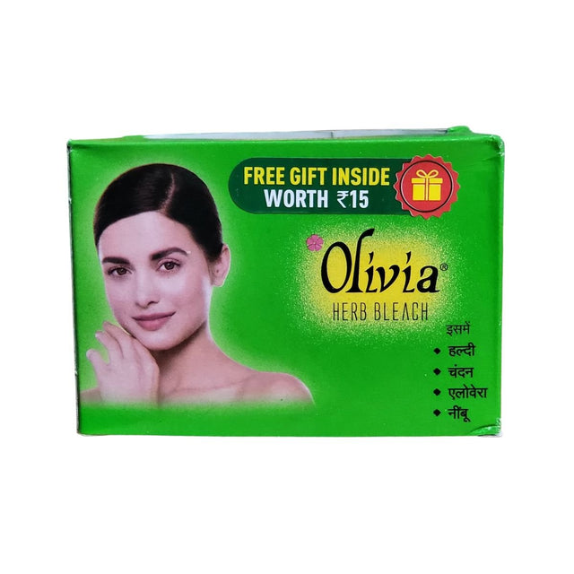 Olivia Bleach Herbal Bleach For Sensitive Skin 60g - cosmetic | Desimart