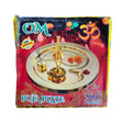 Om Pooja Plate Pure Brass Pooja Set Medium - Pooja Item | Desimart