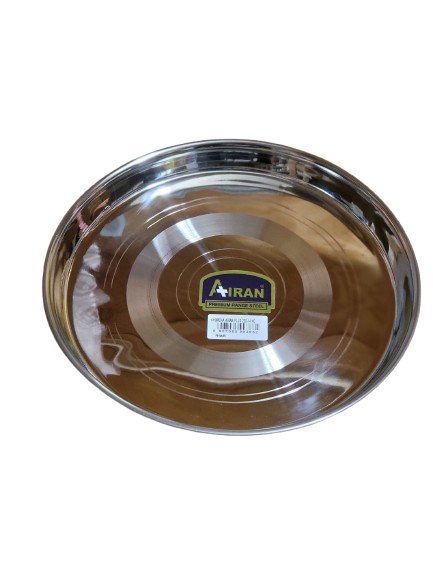 Round Thali Plate Medium Heavy Quality - utencils | Desimart