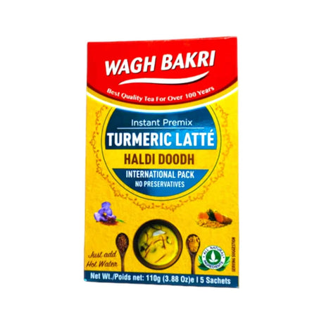 Wagh Bakri Turmeric Latte Haldi Doodh 110g (3.88oz) - Tea | Desimart