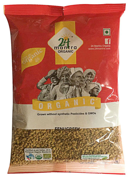 24 Mantra Organic Fenugreek Methi 100g - Spices | Desimart