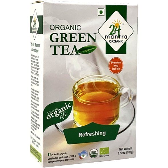 24 Mantra Organic Green Tea - Tea & Coffee | Desimart