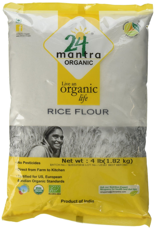 24 Mantra Organic Rice Flour - Atta | Desimart