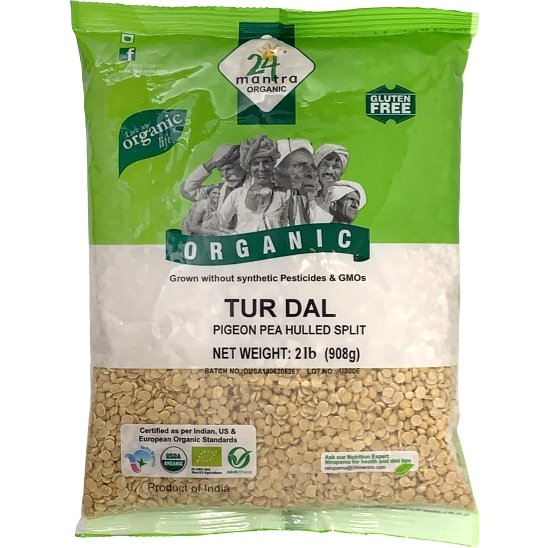 24 Mantra Organic Tur Dal - Dals & Beans | Desimart