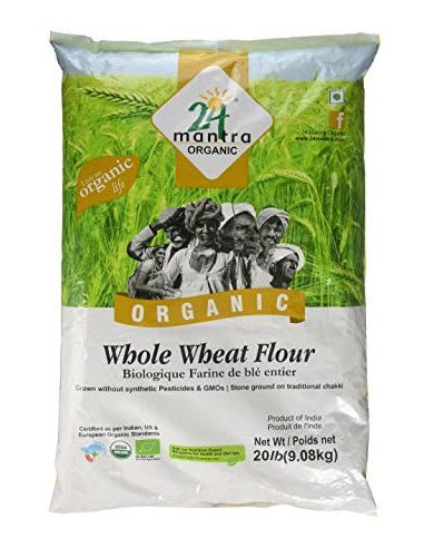 24 Mantra Organic Whole Wheat Flour - Atta | Desimart