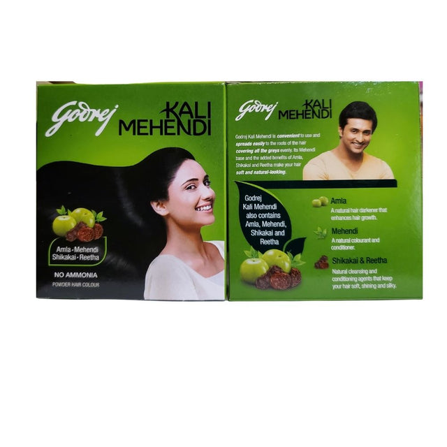 Godrej Kali Mehendi Powder Hair Colour No Amonia 24g - Hair Care | Desimart