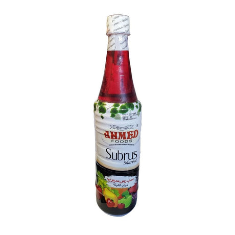 Ahmed Foods Subrus Sharbat Rose Flavour Syrup 800ml - Beverages | Desimart