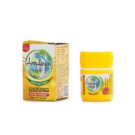 Amrutanjan Pain Balm Extra Power Ayurvedic Remedy 8 ml - Singh Cart