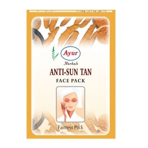 Ayur Anti-Sun Tan face pack Fairness Pack 100 g - cosmetic | Desimart