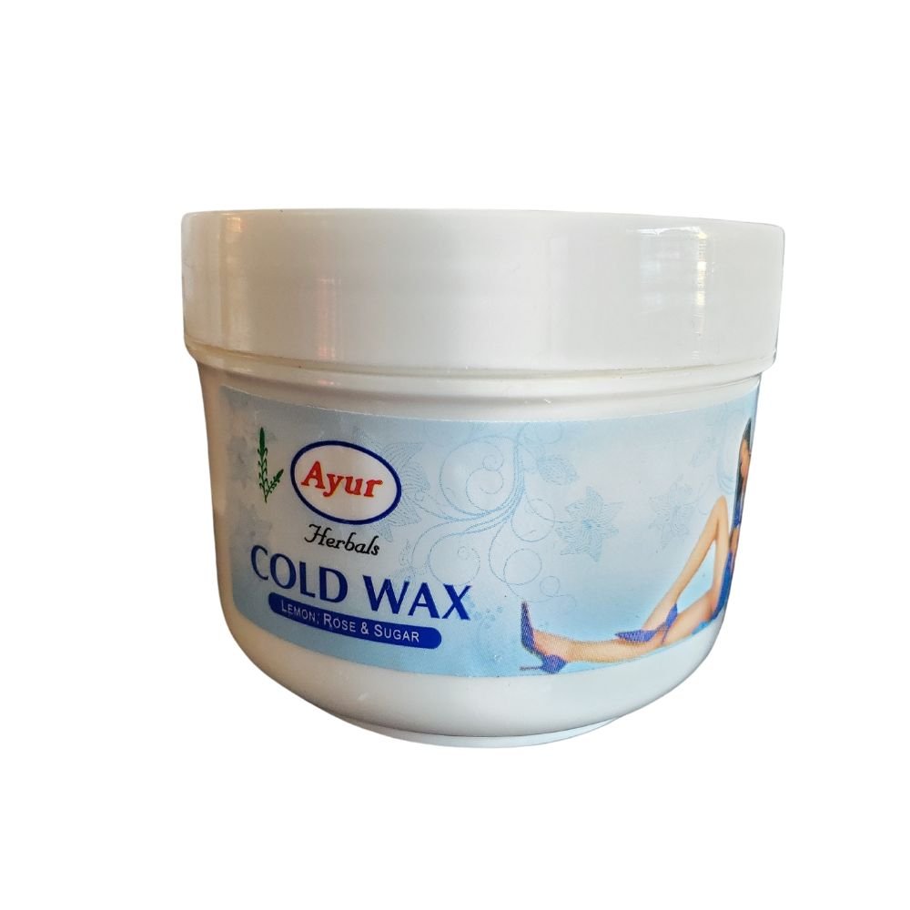 Ayur Herbals Cold Wax With Lemon Rose Sugar 600gm - Singh Cart