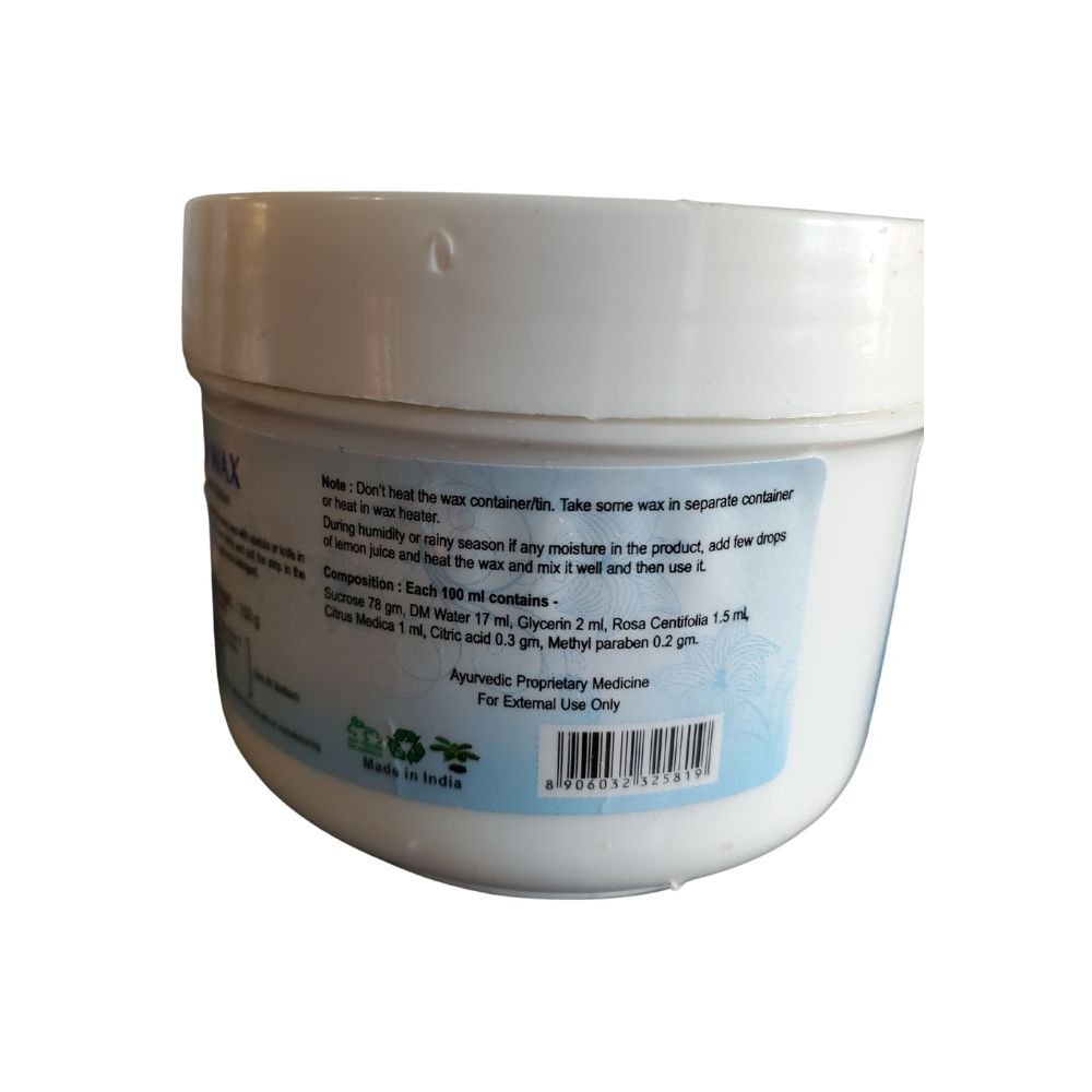 Ayur Herbals Cold Wax With Lemon Rose Sugar 600gm - Singh Cart