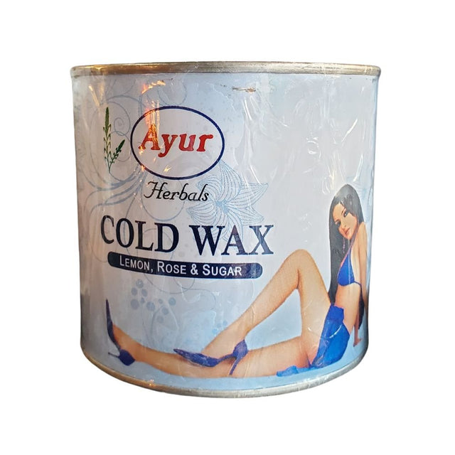 Ayur Herbals Cold Wax With Lemon Rose Sugar 600gm - Body Care | Desimart
