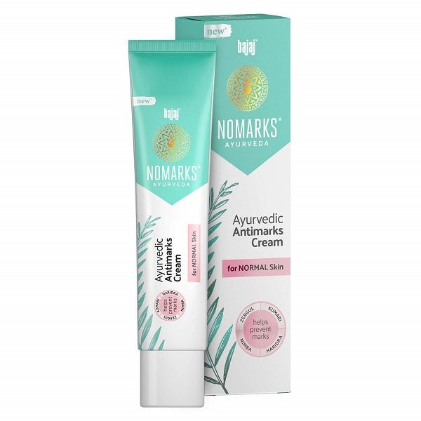 Bajaj Nomarks Aurvedic Antimarks Cream For Normal Skin 25g - Face Care | Desimart